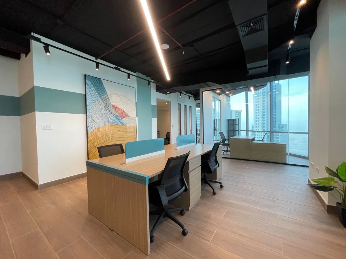 Oficina Amoblada de 138m² en Financial Park, Costa del Este  Corporativa Premium