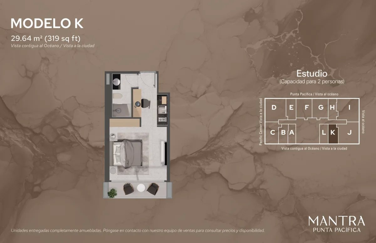 Mantra Punta Pacífica: Studio de Lujo  Ideal Turismo Médico