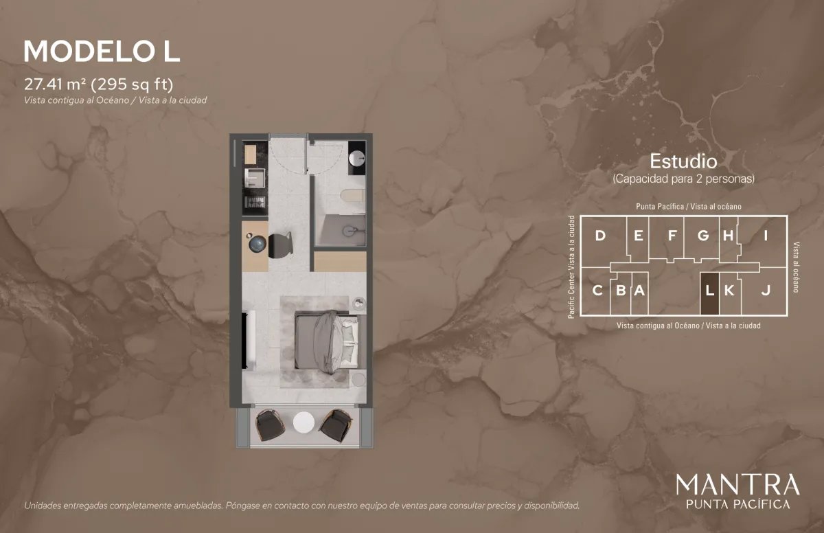 Mantra Punta Pacífica: Studio de Lujo  Ideal Turismo Médico
