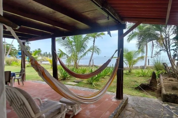 Oceanfront House for Sale in Viento Frío, Colón