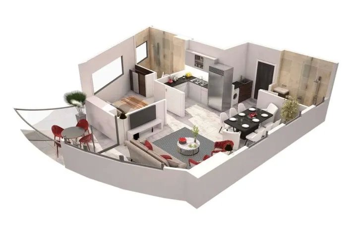 Venta de apartamentos en The Sands Apartments  Mall