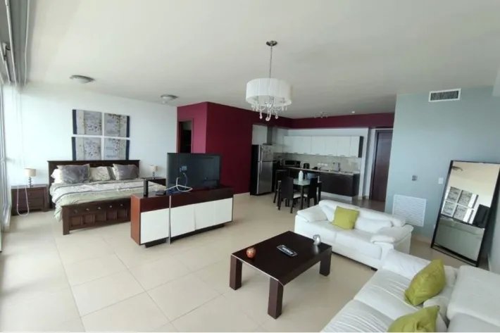 Se alquila apartamento amoblado en Punta Pacífica