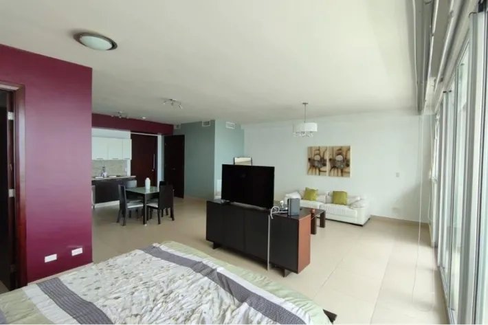 Se alquila apartamento amoblado en Punta Pacífica