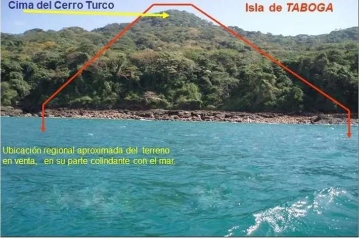 Venta de Terreno en Isla Taboga, Golfo de Panamá