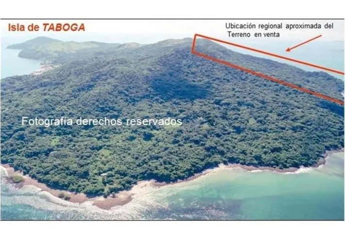 Venta de Terreno en Isla Taboga, Golfo de Panamá