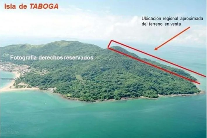 Venta de Terreno en Isla Taboga, Golfo de Panamá