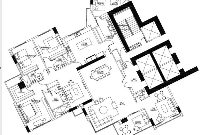 Se vende apartamento en Santa María
