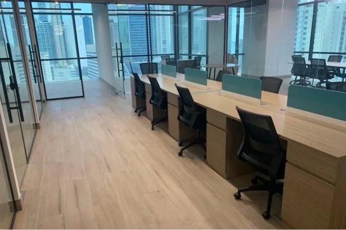 Equipped office for rent in Tower Bank, Calle 50