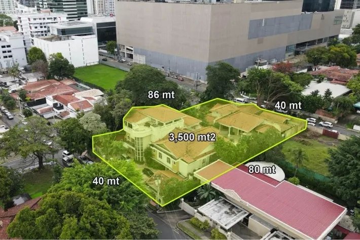 Se vende lote de terreno en Obarrio, Ciudad de Panamá