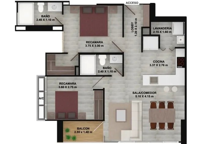 Apartment for sale in Azurre PH 42, Bella Vista