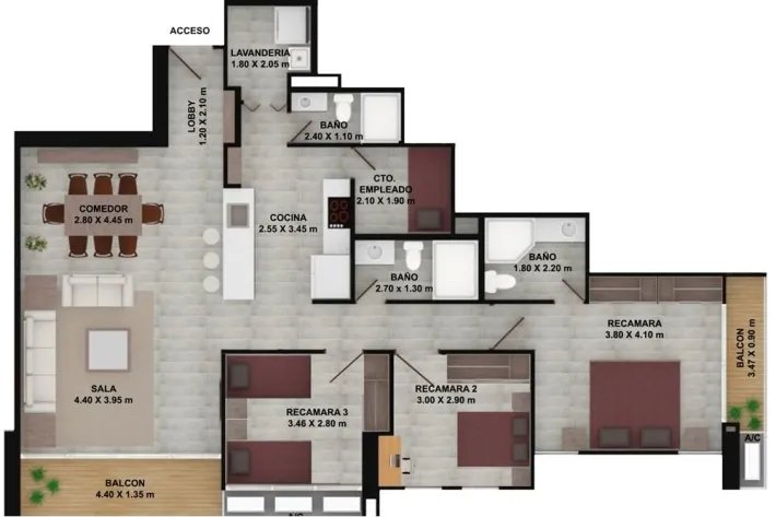 Apartment for sale in Azurre PH 42, Bella Vista