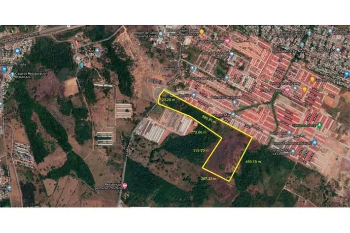 Venta de terreno en La Chorrera, detrás del Hospital Solano