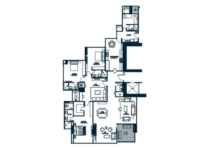 New apartment for sale in Punta Pacífica, Panama
