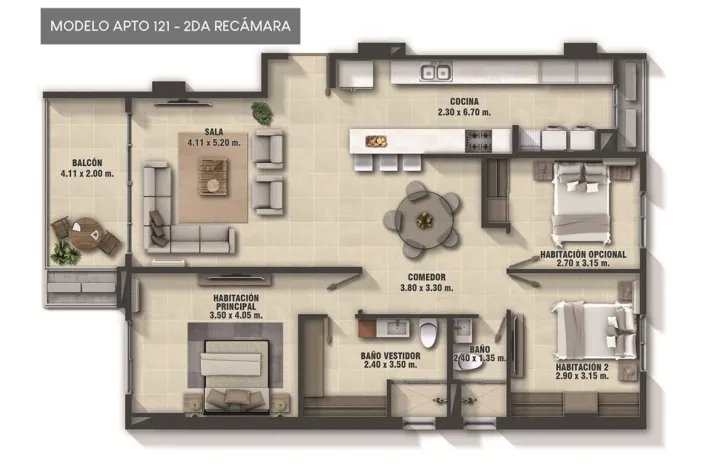 New apartment for sale in El Cangrejo, Panama