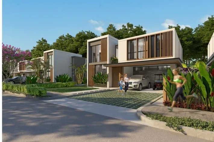 Two-story houses for sale in Panama Norte, Green City