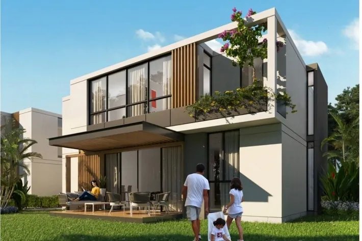 Two-story houses for sale in Panama Norte, Green City