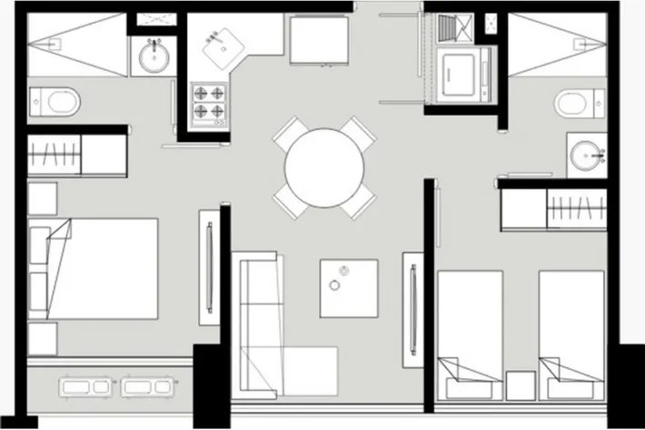 Apartment for sale in PH Nostrum, Obarrio, Panama