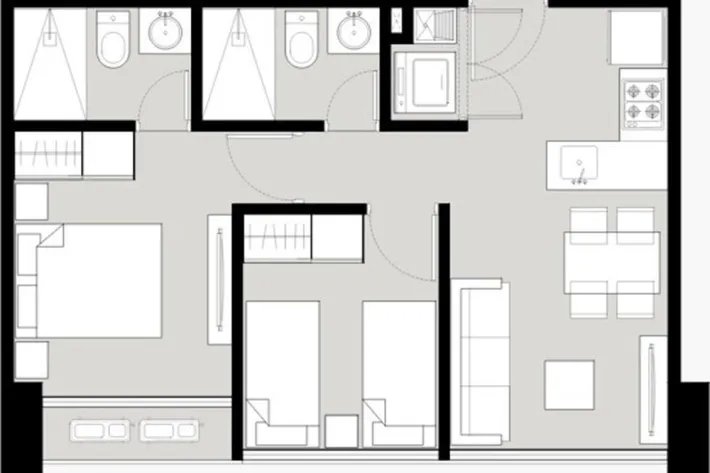 Apartment for sale in PH Nostrum, Obarrio, Panama