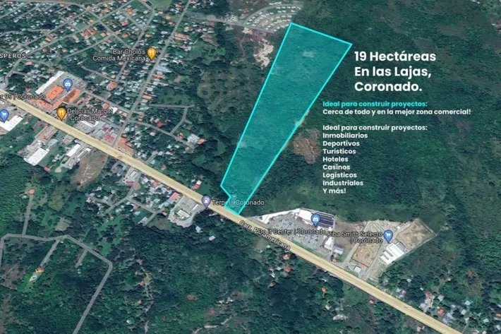 Terreno en venta en Las Lajas, Coronado, Panamá