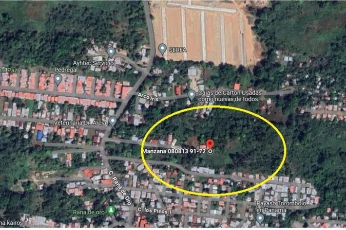 Venta de lote de terreno en La Rana de Oro, Pedregal, Panamá