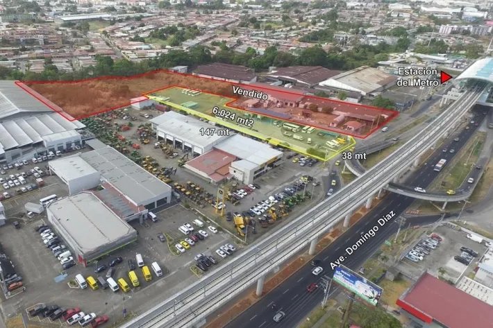 Terreno en venta sobre Vía Tocumen, Juan Díaz