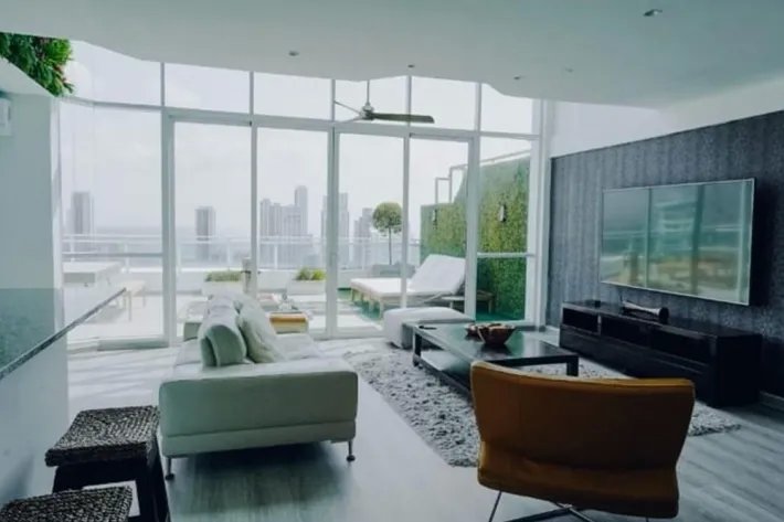 Alquiler de apartamento amoblado tipo Loft en San Francisco, Panamá