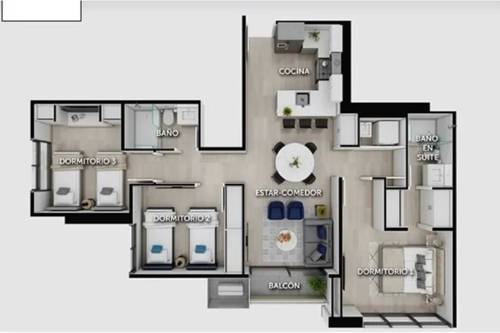 Venta de apartamento en Hato Pintado, Ciudad de Panamá