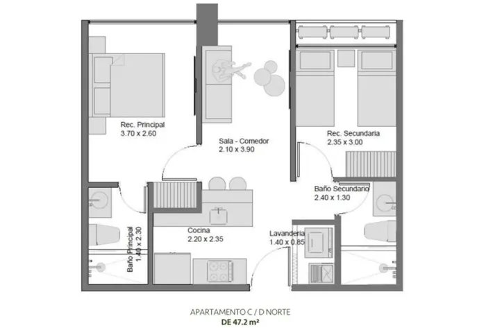 Venta de apartamento en Edison Park, Ciudad de Panamá