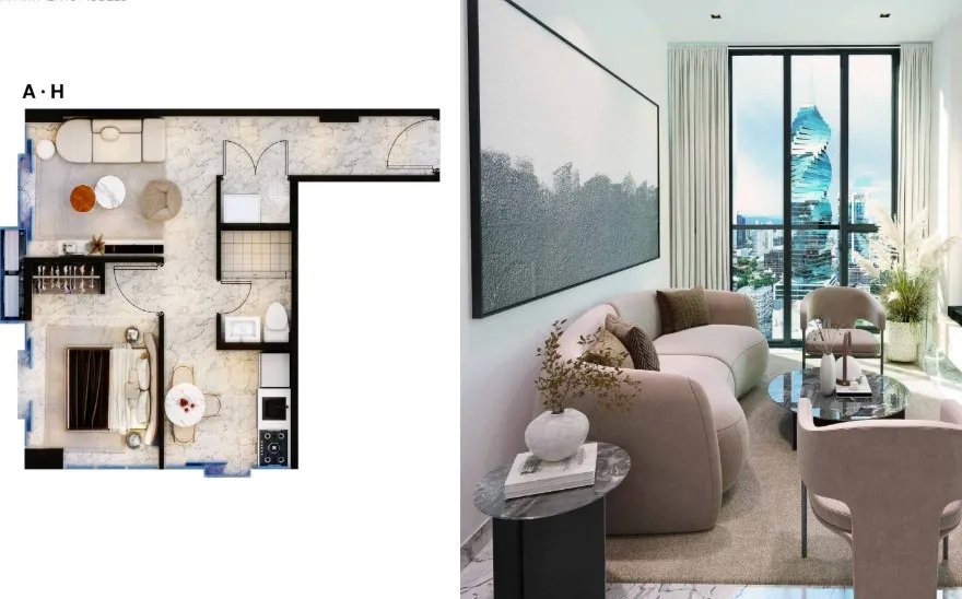 Venta de apartamentos en The Walker Wellness Center, Calle 50