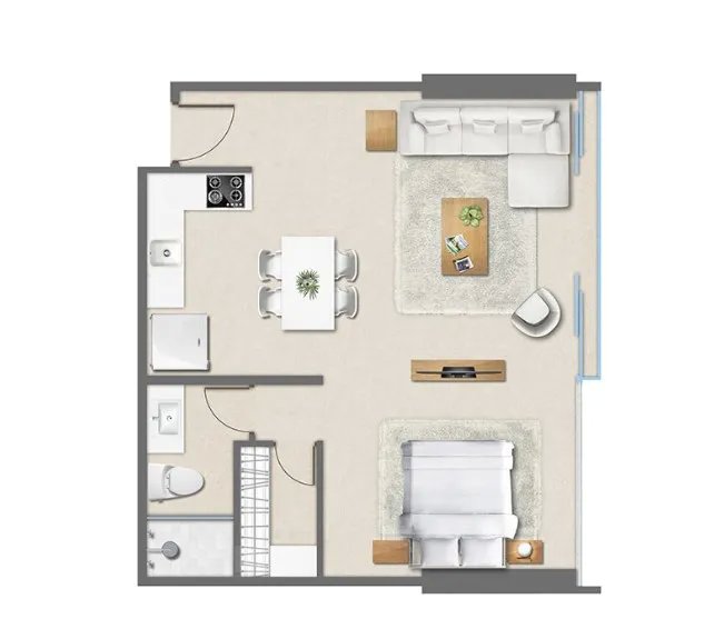 Venta de apartamento en Generation Tower, Costa del Este