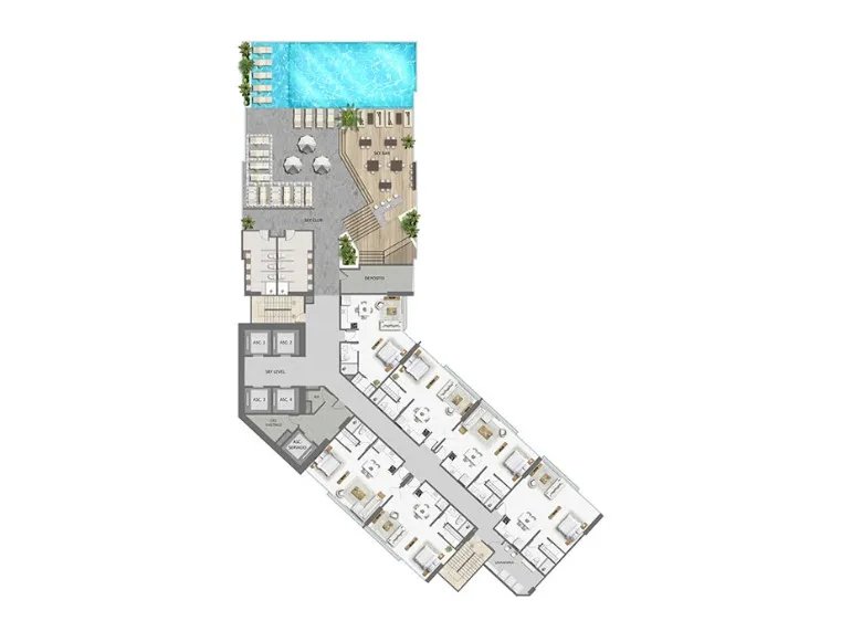 Venta de apartamento en Generation Tower, Costa del Este