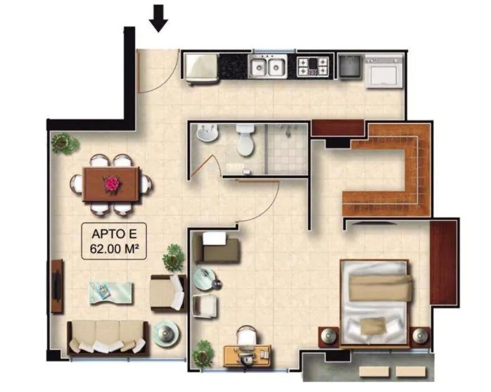 Apartment For Sale in Carrasquilla