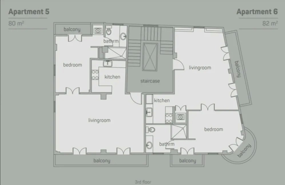 Apartment For Sale in Casco Antiguo