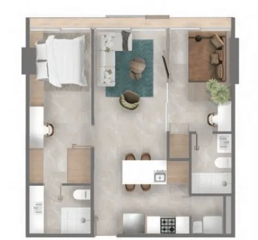 Apartment For Sale in Playa Bonita