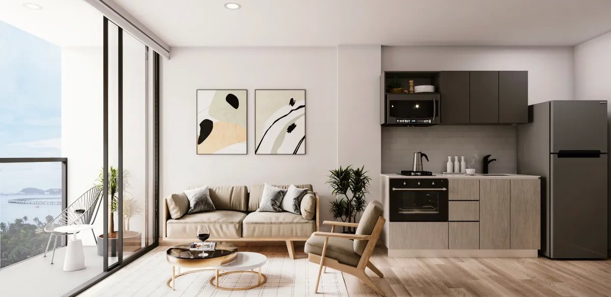 Venta de apartamentos a metros de la cinta costera