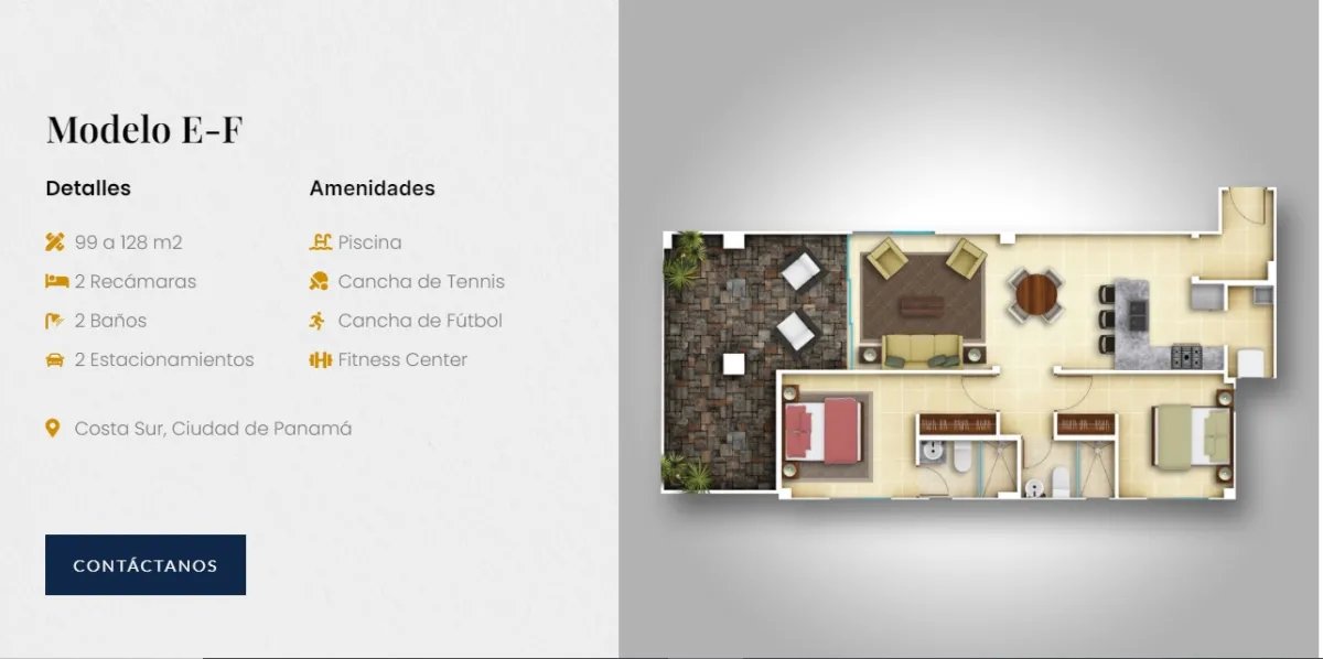 Venta de Apartamento en Costamare,  Costa Sur Panamá
