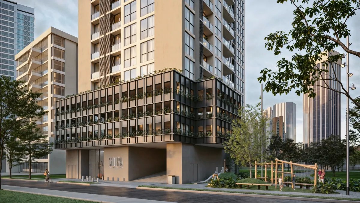 Venta de apartamento en Moderna 360 en Marbella.