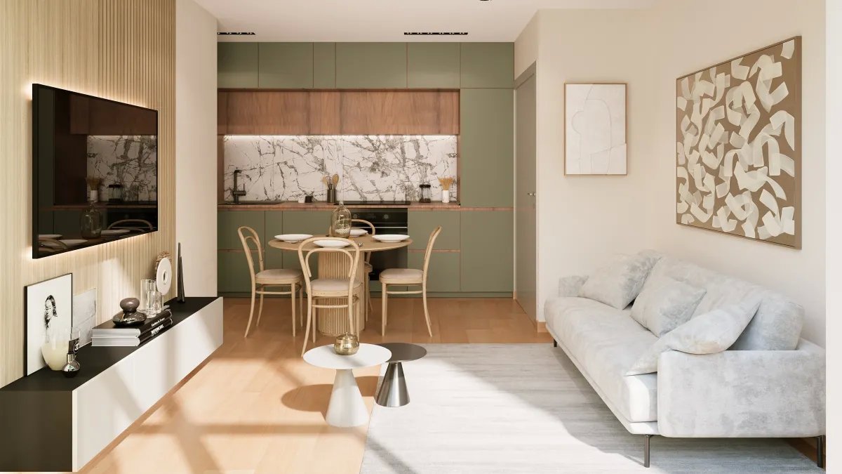 Venta de apartamento en Moderna 360 en Marbella.
