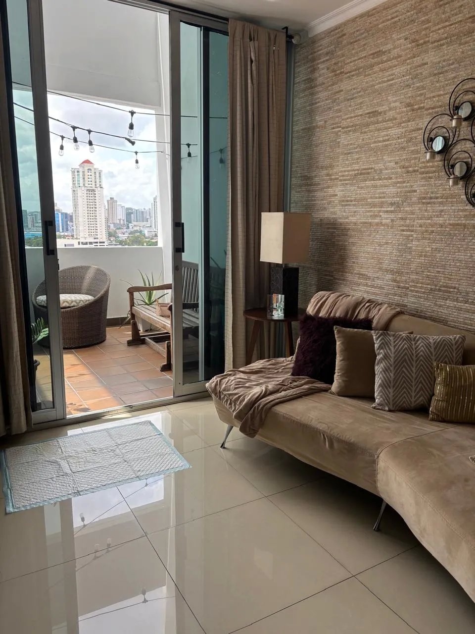 Alquiler de apartamento amoblado en San Francisco, Panamá