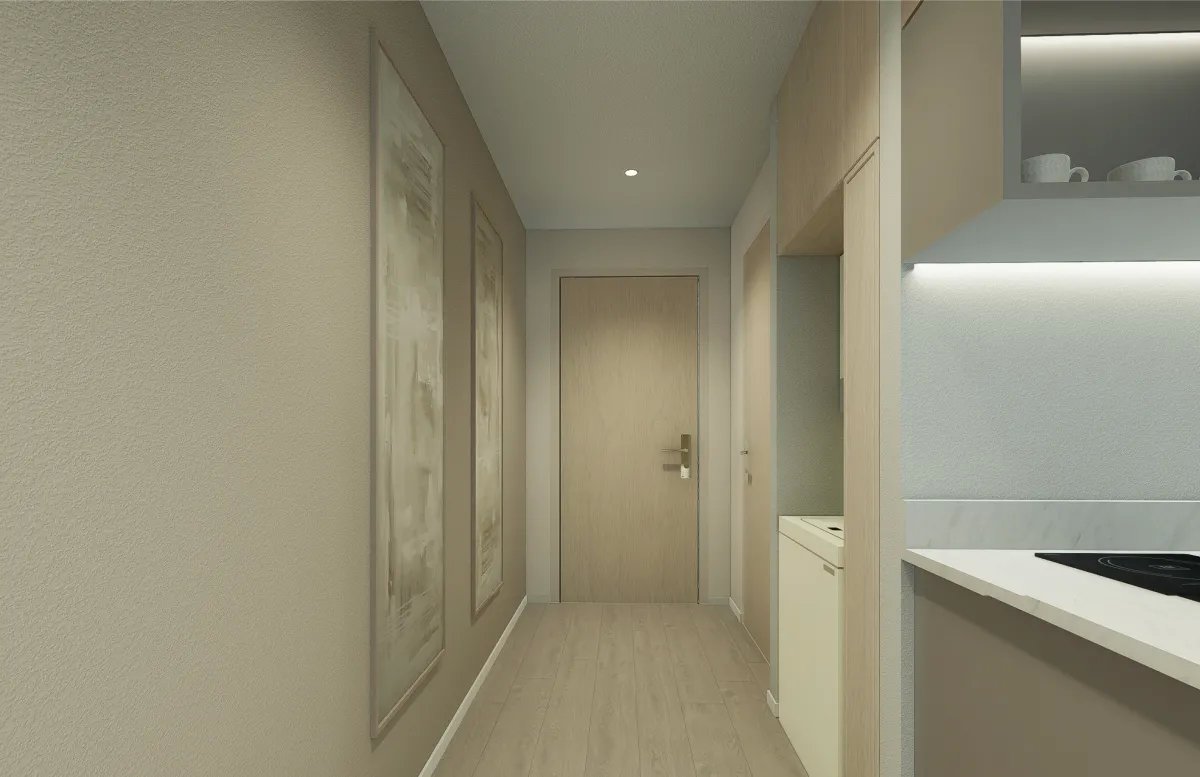 Venta de apartamento para inversión con Licencia hotelera