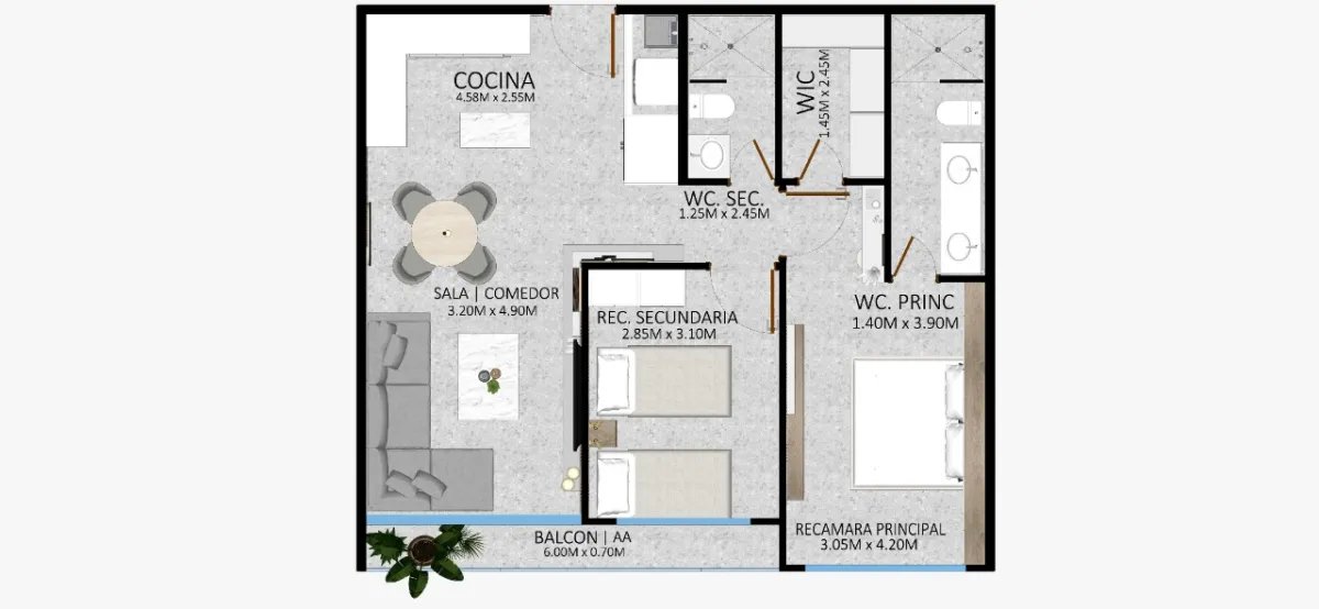 Venta de apartamento en Coco del Mar - San Francisco