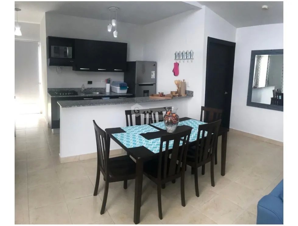 SE VENDE CASA EN RIO HATO IBIZA RESIDENCES 250m2 3 HABITACION AMOBLADO