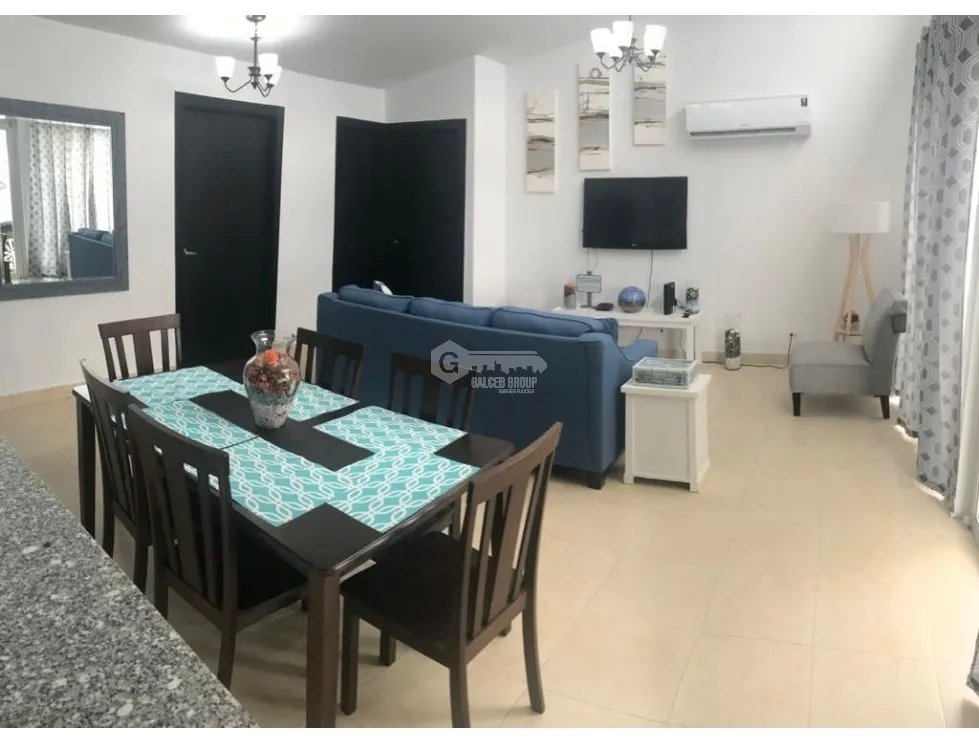 SE VENDE CASA EN RIO HATO IBIZA RESIDENCES 250m2 3 HABITACION AMOBLADO