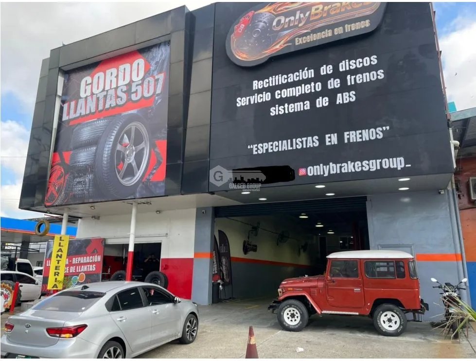 SE VENDE CENTRO AUTOMOTRIZ 400M EN VILLA LUCRE VIA PRINCIPAL