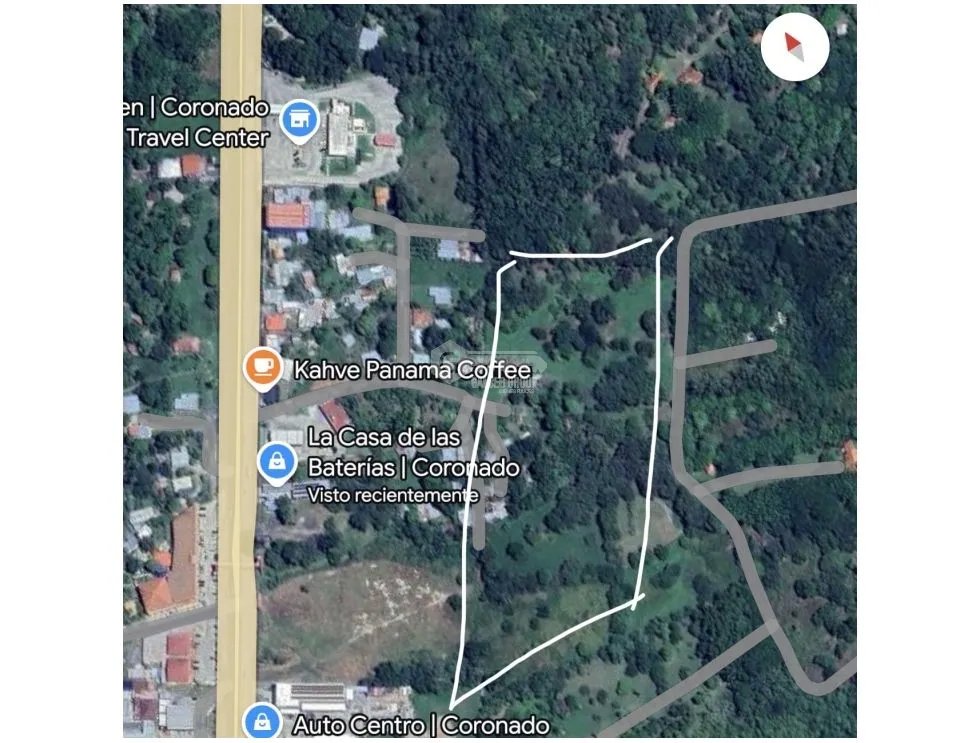 TERRENO / CORONADO/ 2 FINCAS / 4.5 HECTAREAS / CALLE PRINCIPAL