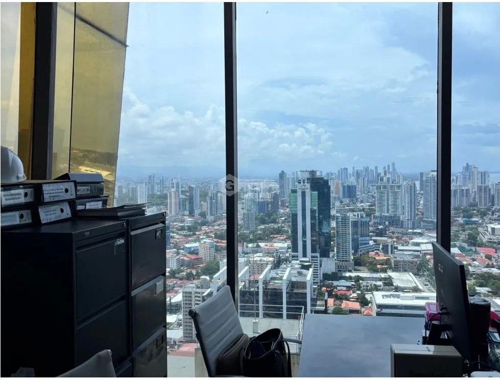 OFICINA / PH TWIST TOWER / 93m2 / CON DIVISIONES / AMOBLADA