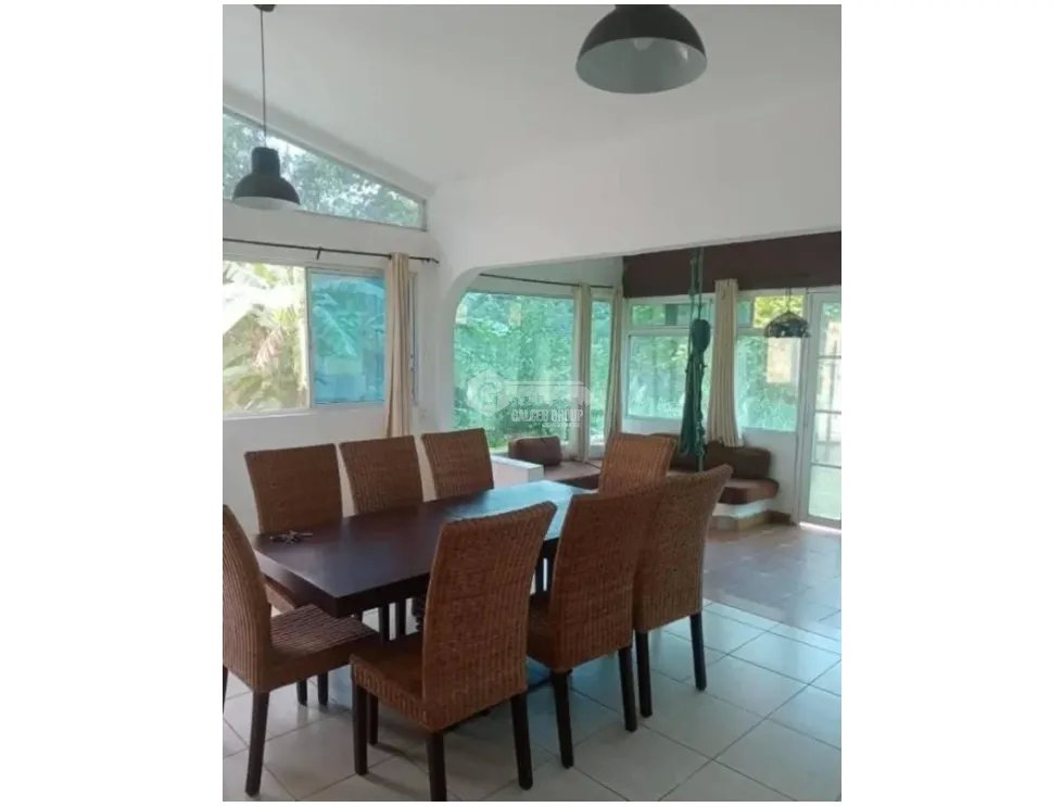 CASA CAMPESTRE / CERRO AZUL / 1400M2 / AMOBLADO / 3 HAB