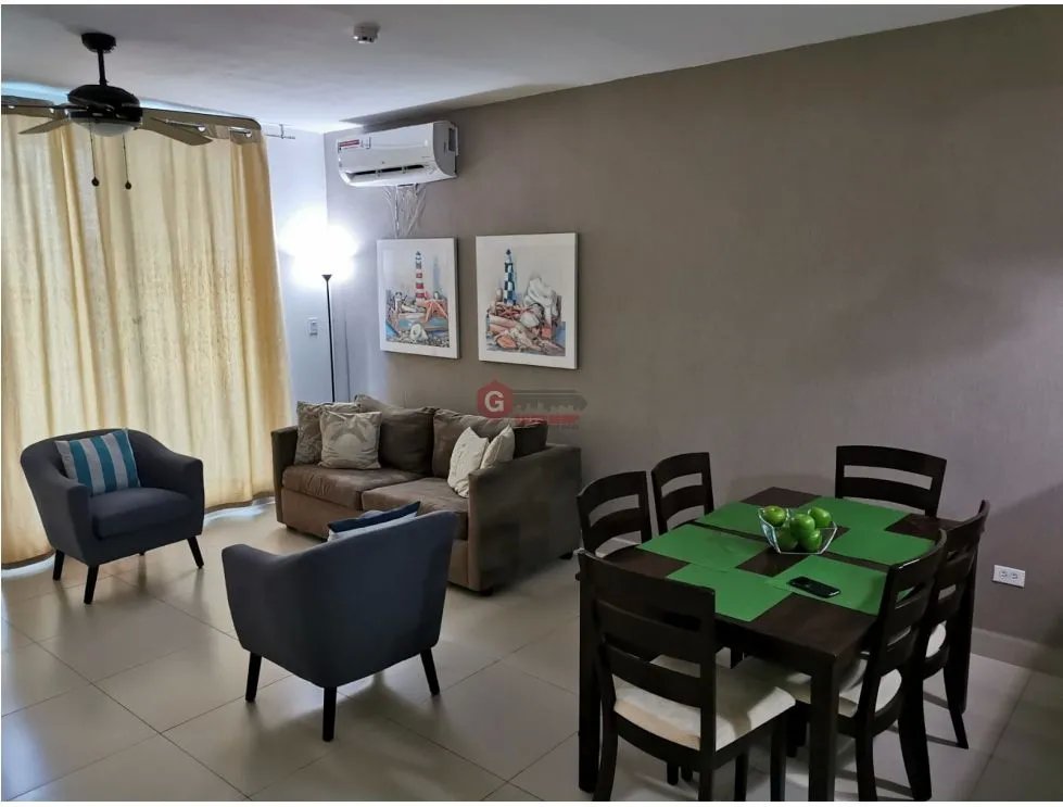 PLAYA BLANCA / RIO HATO / PH OCEAN II / 81 m2 / AMOBLADO