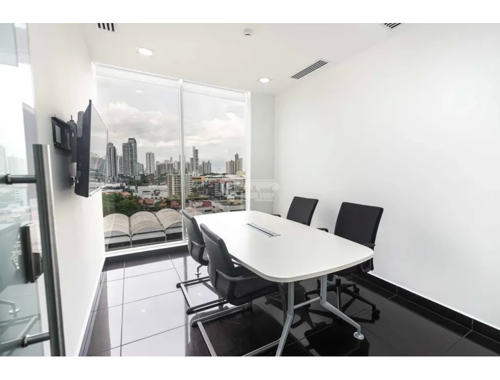 OFICINA / OBARRIO / PH OFFICE ONE / 110M2 / 5 ESPACIOS / AMOBLADA