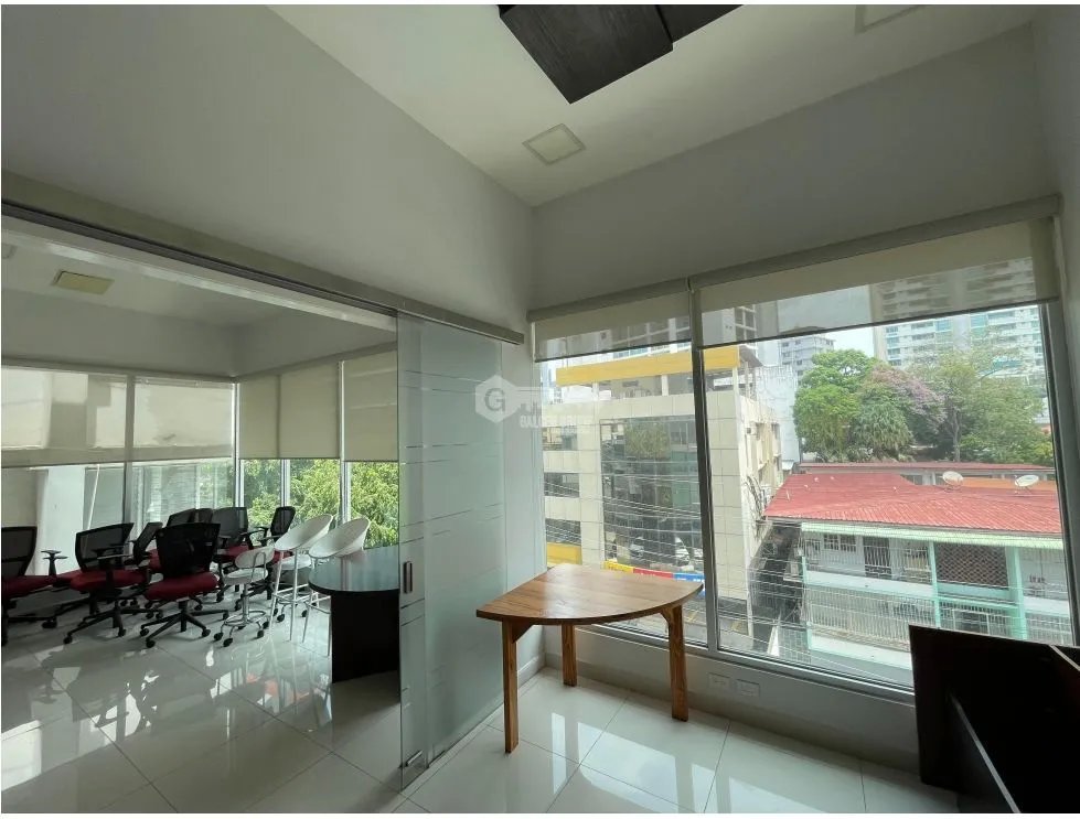 OFICINA / EL CANGREJO / PH NEO PLAZA / 75 M2 / 2 DIVISIONES / BALCON